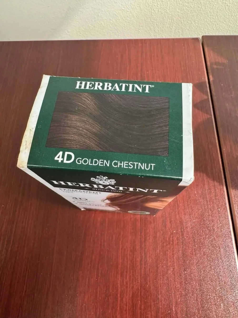 Herbatint Permanent Haircolor Gel 4D Golden Chestnut